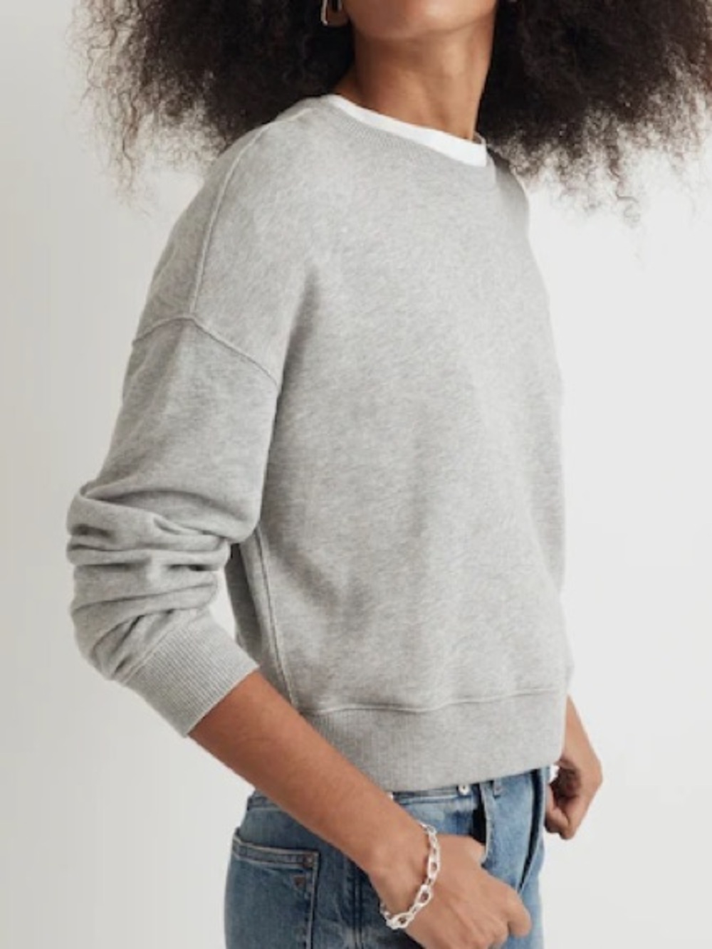 MADEWELL Raglan Sweatshirt - Picture 2 of 12